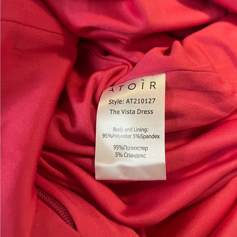 ATOIR pink corset cutout midi dress size 4 cocktail club sexy - Picture 6 of 7